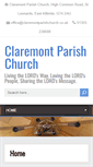 Mobile Screenshot of claremontparishchurch.co.uk